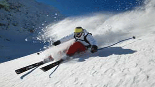 Skiing in india